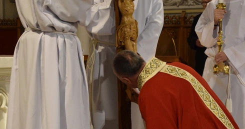 Liturgia Męki Pańskiej w katedrze w Radomiu