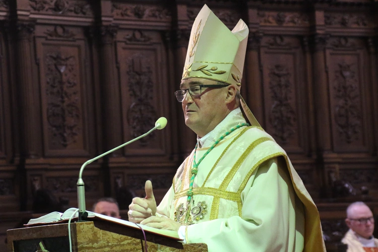 Płock. Msza Wieczerzy Pańskiej w katedrze