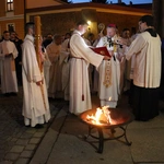 Wielka Sobota w katedrze wrocławskiej - Wigilia Paschalna