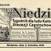 Niedziela” ma 100 lat. Jubileusz tygodnika z Częstochowy