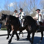 Banderia z figurą zmartwychwstałego Chrystusa