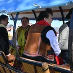 Banderia z figurą zmartwychwstałego Chrystusa