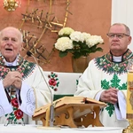 Banderia z figurą zmartwychwstałego Chrystusa