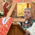 Banderia z figurą zmartwychwstałego Chrystusa