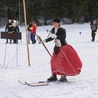 Na nartach w starym stylu