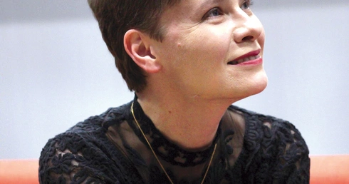 Eliza Kącka w Wojewódzkiej Bibliotece Publicznej.