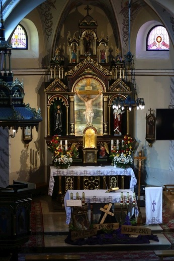 Witraże w Mędrzechowie