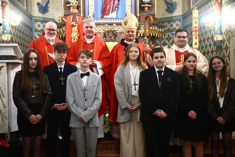 Bierzmowanie w Lubczy