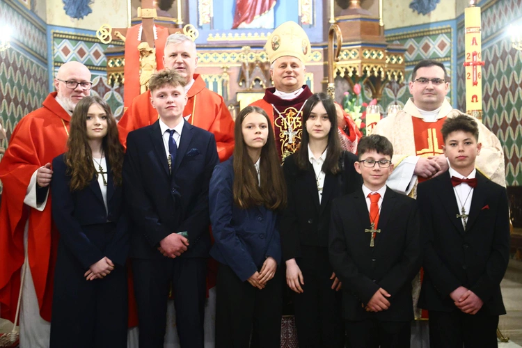 Bierzmowanie w Lubczy