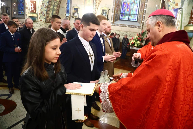 Bierzmowanie w Lubczy