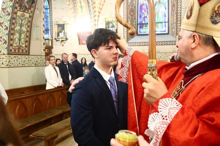 Bierzmowanie w Lubczy