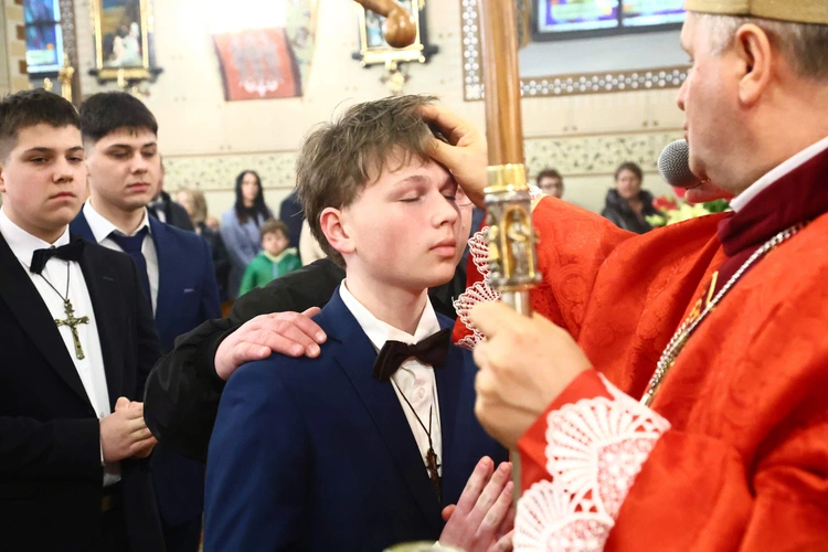 Bierzmowanie w Lubczy