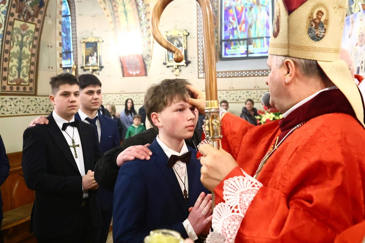 Bierzmowanie w Lubczy