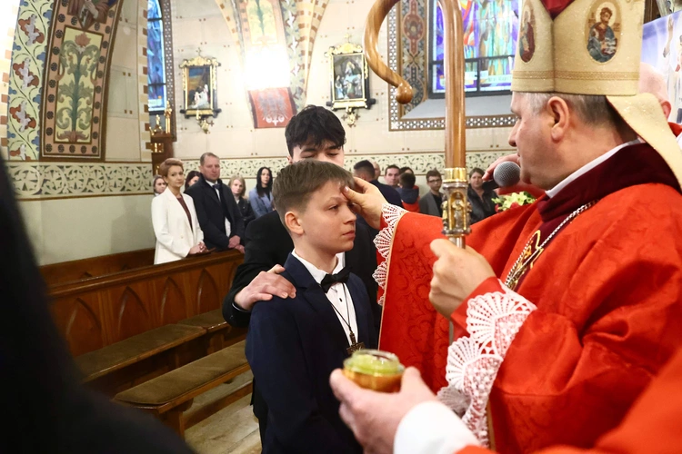 Bierzmowanie w Lubczy