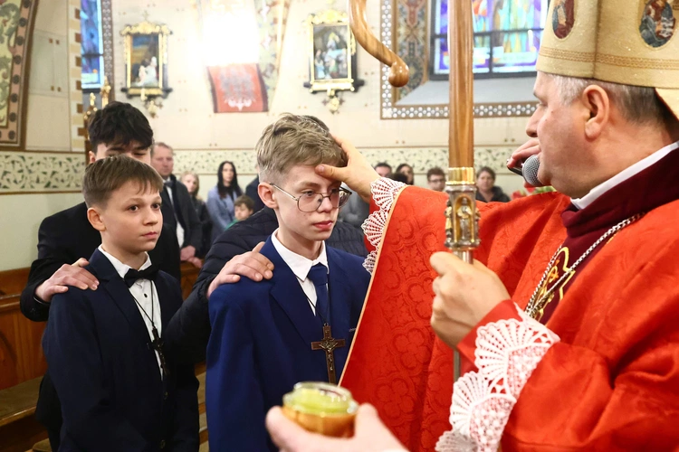 Bierzmowanie w Lubczy