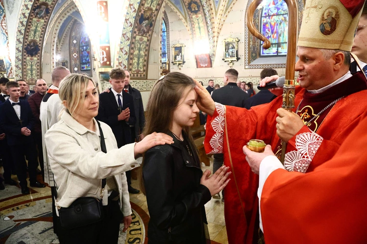 Bierzmowanie w Lubczy