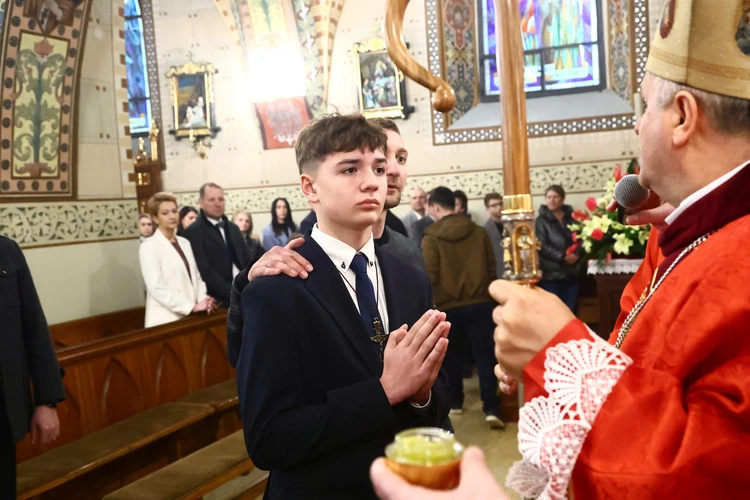 Bierzmowanie w Lubczy