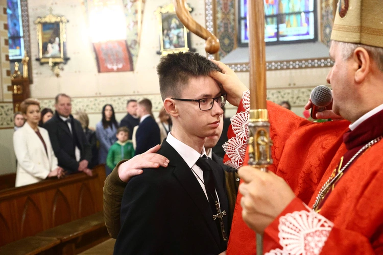 Bierzmowanie w Lubczy