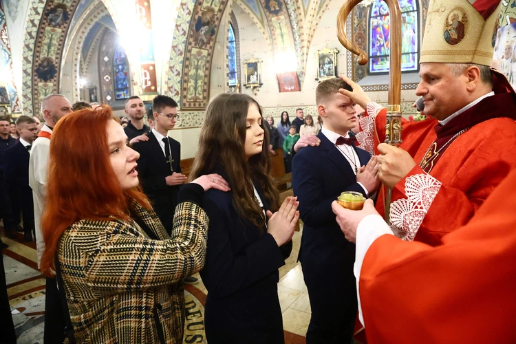 Bierzmowanie w Lubczy