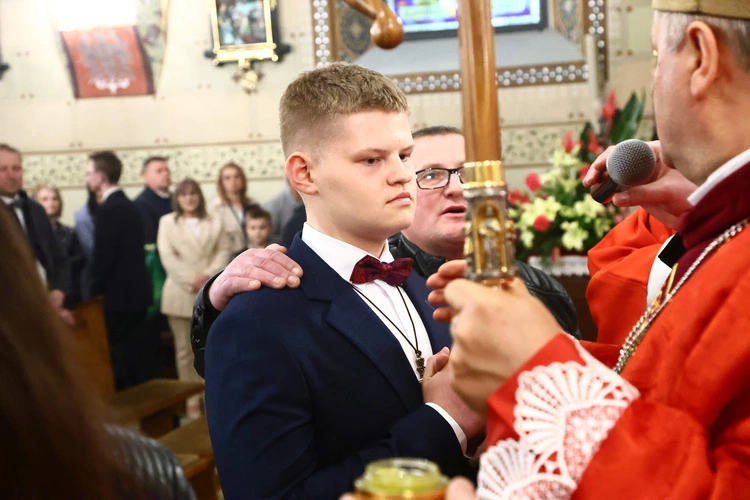 Bierzmowanie w Lubczy