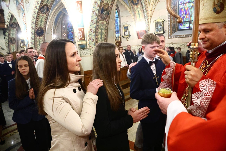 Bierzmowanie w Lubczy