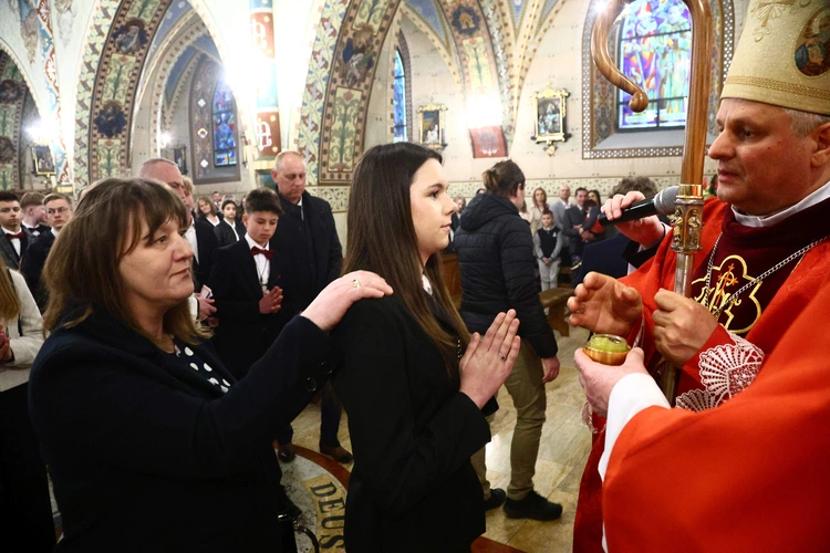 Bierzmowanie w Lubczy