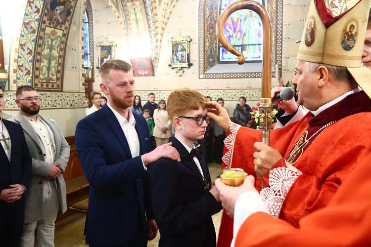 Bierzmowanie w Lubczy