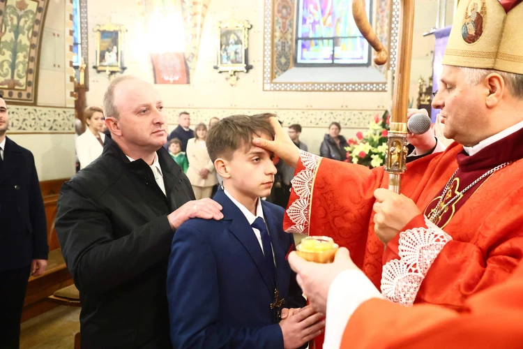 Bierzmowanie w Lubczy