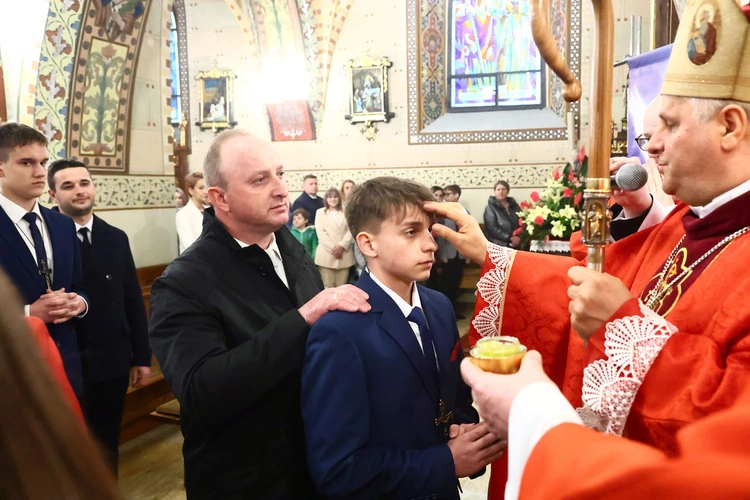 Bierzmowanie w Lubczy