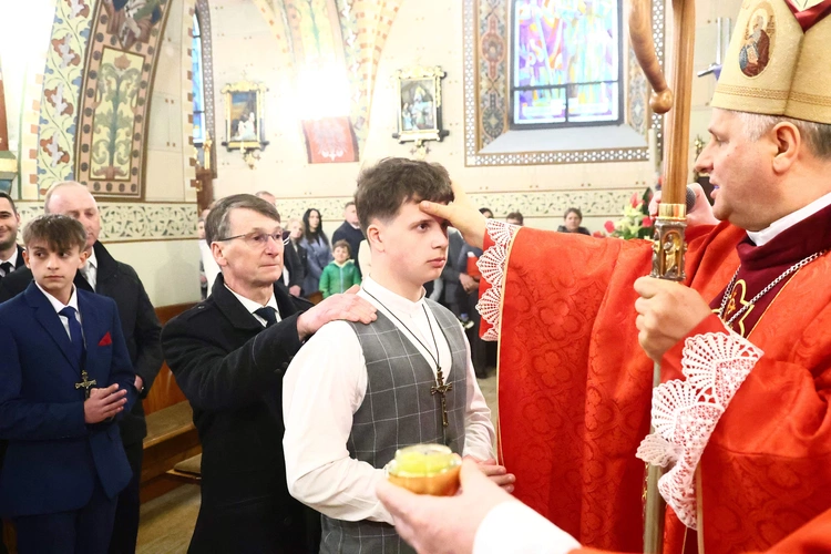 Bierzmowanie w Lubczy