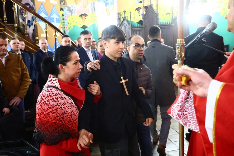 Bierzmowanie w Przeczycy