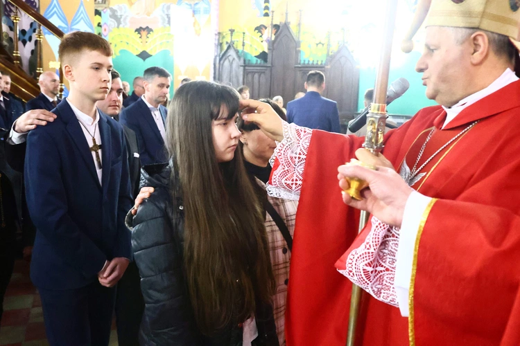 Bierzmowanie w Przeczycy