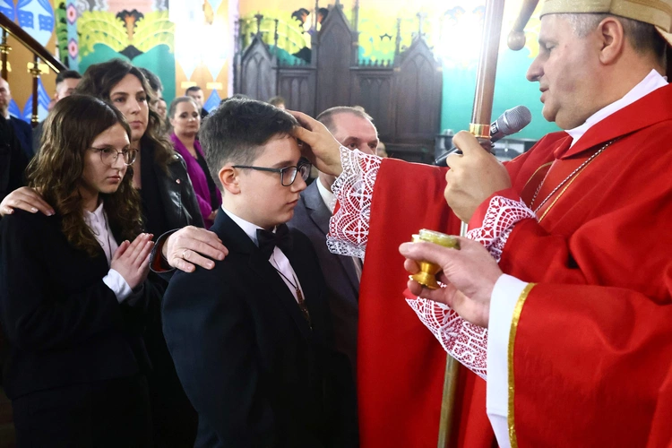 Bierzmowanie w Przeczycy