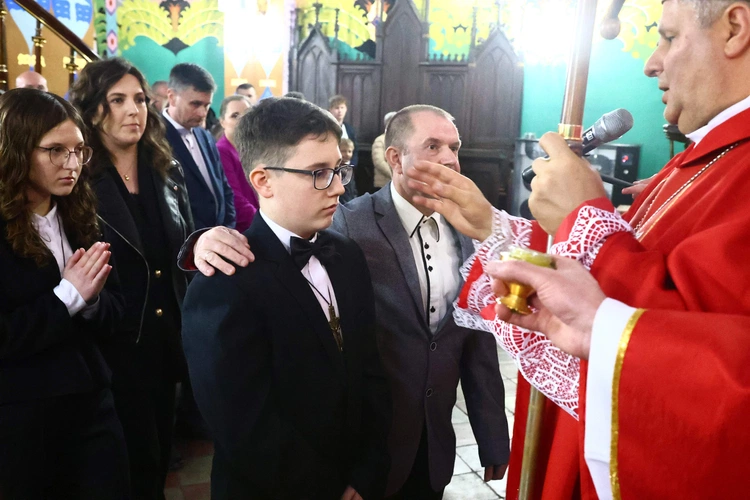 Bierzmowanie w Przeczycy
