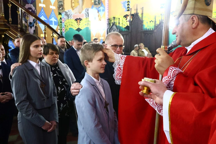 Bierzmowanie w Przeczycy