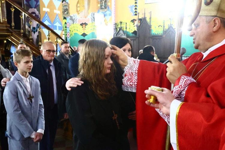 Bierzmowanie w Przeczycy