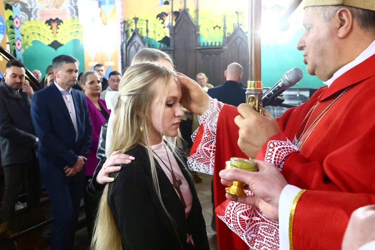 Bierzmowanie w Przeczycy