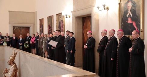 Spotkanie wielkanocne w kurii metropolitalnej