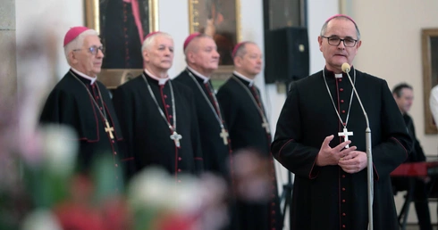 Wielkanocne spotkanie w kurii metropolitalnej
