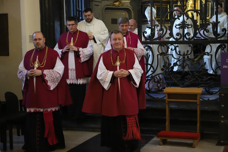 Włączenie nowych kanoników Katedralnej Kapituły Łowickiej