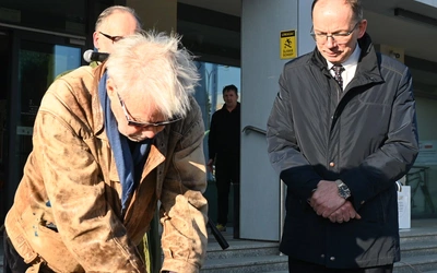 Nowy Targ. Autor "Nieszporów ludźmierskich" w Alei Gwiazd