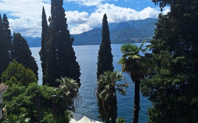 Chwila nad jeziorem Garda