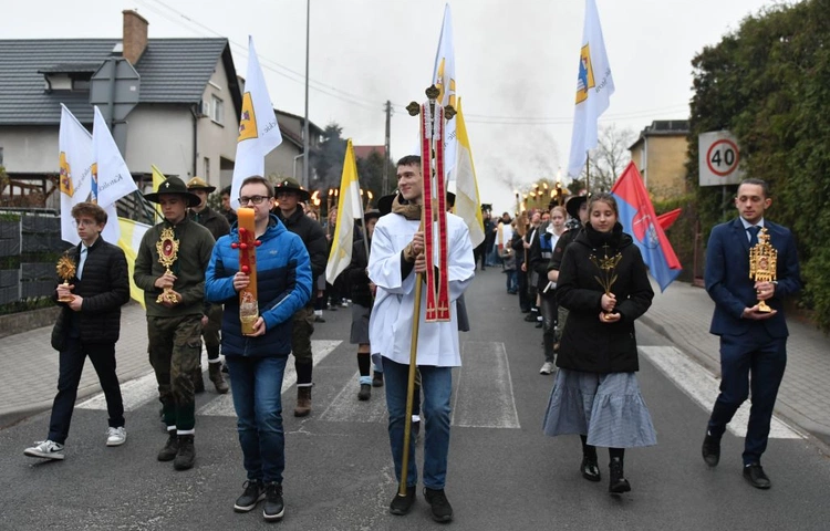 Droga Światła na ulicach Zielonej Góry