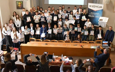 Finał diecezjalnego konkursu wiedzy biblijnej Biblista Junior