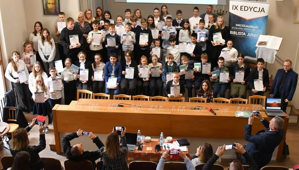 Uczestnicy konkursu Biblista Junior swoją wiedzą o Biblii zawstydziliby wielu dorosłych