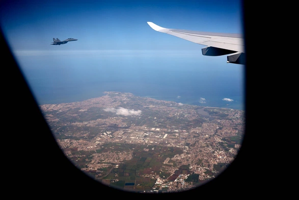 Papież do dziennikarzy na pokładzie samolotu: To było dla mnie szczególnym błogosławieństwem
