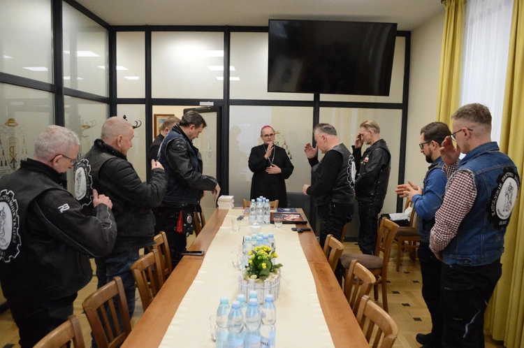 Katolickie Bractwo Motocyklowe u metropolity katowickiego