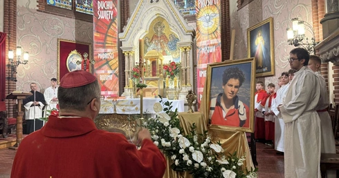 Relikwie św. Carla Acutisa w Drezdenku