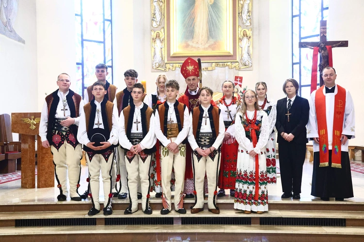 Bierzmowanie w Tylmanowej