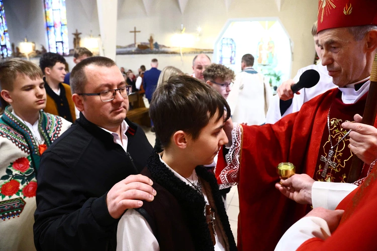 Bierzmowanie w Tylmanowej